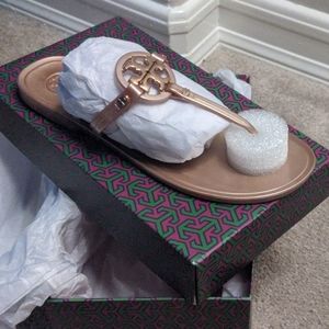 NEW Tory Burch mini miller flat thong